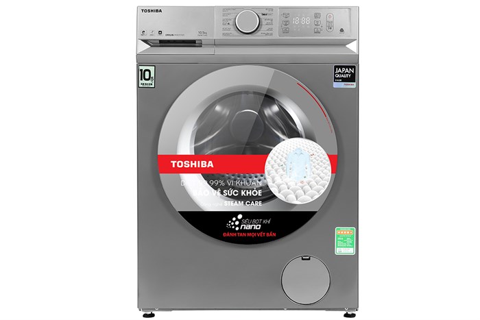 Máy Giặt Toshiba Inverter 10.5 Kg TW-BL115A2V(SS)